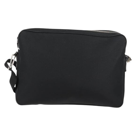 GUCCI Shoulder Bag Nylon Black Silver - Picture 3 of 13